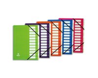 Trieur série 122 'Flashy', 12 compartiments, vert