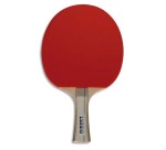Raquettes tennis de table bois manche ergonomique       caoutchouc picots retournes   coloris assortis