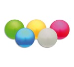 Balles d eveil first loisirs en pvc maternelle regonflable 18 cm lot de 5 coloris        asorties
