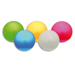 Balles d eveil first loisirs en pvc maternelle regonflable 18 cm lot de 5 coloris        asorties