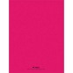 Cahier piqûre 24x32cm 48 pages 90g grands carreaux Seyès. Couverture polypropylène Rose