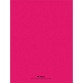 Cahier piqûre 24x32cm 48 pages 90g grands carreaux Seyès. Couverture polypropylène Rose