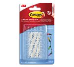 3M  Clip décoratif, plastique, taille XS, transparent