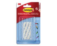 3M  Clip décoratif, plastique, taille XS, transparent