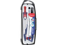 Coffret compas Stop System, set de 5 pièces, gris