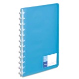 Protège-documents MAXI GEODE en polypro translucide 7/10. 60 vues 30 pochettes. Coloris bleu clair