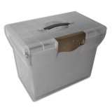 Valisette pierre henry polypropylene 370x290x230mm 5 dossier suspendus fond v      poignee escamotable  neutre