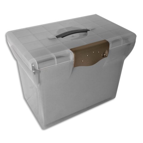 Valisette pierre henry polypropylene 370x290x230mm 5 dossier suspendus fond v      poignee escamotable  neutre