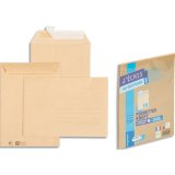 Paquet de 10 pochettes kraft auto-adhésif 85g format C5 162x229mm référence 6630