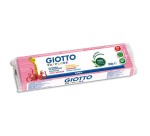 Patplume giotto matiere vegetale souple ne seche pas  pain predecoupe 350g coloris  rose