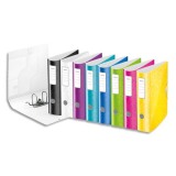 Classeur à levier plastifié Exacompta Active Wow A4 maxi - Dos 8 com couleurs assorties