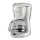 Machine à café filtre Delonghi ICM2.1, 10 tasses, 1000 W, blanche