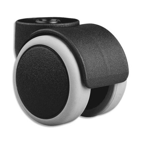 Jeux de 5 roulettes pour sol dur, diamètre 50 mm 338982