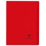 Cahier piqué Koverbook A4 96 pages grands carreaux couverture polypropylène opaque 100% recyclé - Assortis