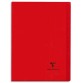 Cahier piqué Koverbook A4 96 pages grands carreaux couverture polypropylène opaque 100% recyclé - Assortis