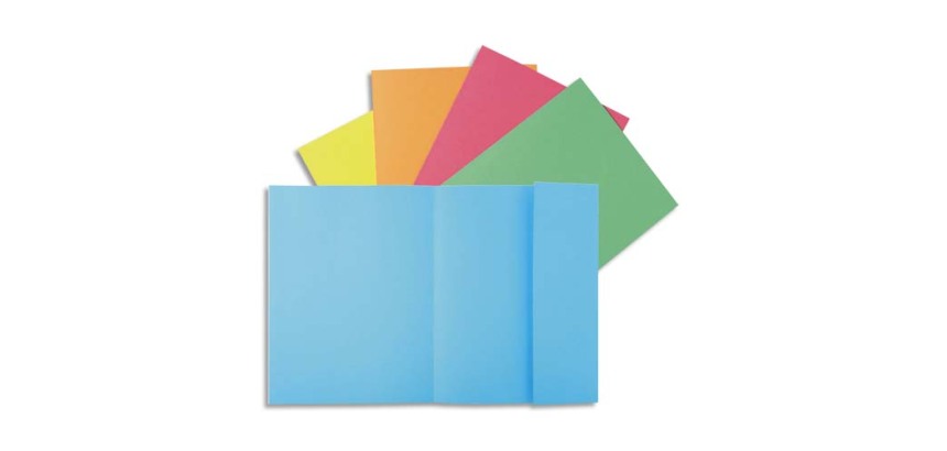 Paquet 100 chemises 1 rabat SUPER 160 - 24x32cm