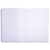 Piqûre 297X210 Quadrillé 100 pages foliotées - Couleurs assorties