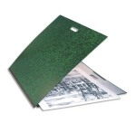 Carton à dessin Annonay avec élastiques et poignée 52x72 cm - Pour format raisin - Vert