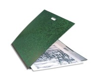 Carton à dessin Annonay avec élastiques et poignée 52x72 cm - Pour format raisin - Vert