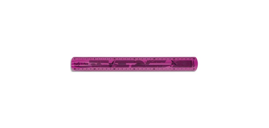 Sachet brochable d'1 règle TWIST 'N FLEX 30cm