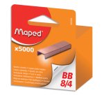 Agrafes BB 8/4, grand paquet, cuivré