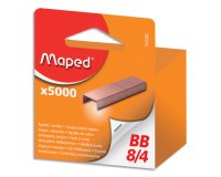 Agrafes BB 8/4, grand paquet, cuivré