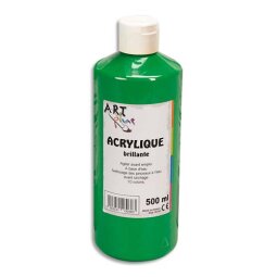 Acrylique brillante 500ml Vert printemps