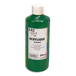 Acrylique brillante 500ml Vert émeraude