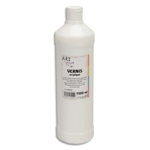 Vernis acrylique à base d'eau 1 litre