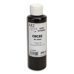 Encre de chine Noir 250ml