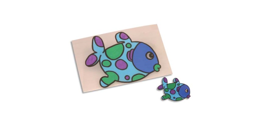 Plastique fou rétractable à chaud transparent paquet 7 feuilles