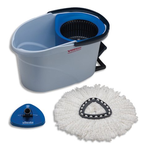 Système essoreur UltraSpin Mini starterkit Bleu clair, capacité 6 Litres L29,3 x H48,6 x P29,6 cm