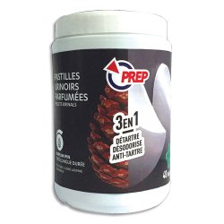 Boîte de 40 pastilles pour urinoirs, nettoie, désodorise, détartre, parfum Pin