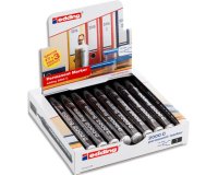 Marqueur permanent edding 2000c pointe ogive tracé 1,5-3mm corps aluminium value pack 17+3 unités