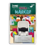 Set timbre Printer C20/1 Blanc, à composer soi-même spéciale Textile, 1 police et 1 pincette