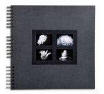Album photos à spirales 60 pages noires Passion - 32x32 cm