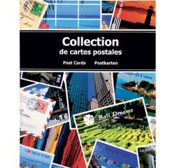Album de collection pour 200 cartes postales - 20x25,5 cm - Visuel