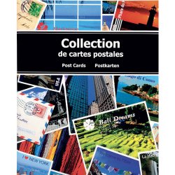 Album de collection pour 200 cartes postales - 20x25,5 cm - Visuel