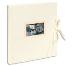 Album photos livre 60 pages blanches Kingsbridge - 29x32 cm - Ivoire