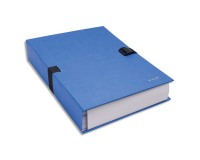 Chemise extensible sans rabat Exacompta à clip dos 13 cm