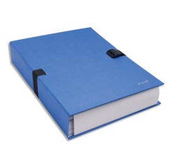 Chemise extensible sans rabat Exacompta à clip dos 13 cm