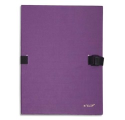 Chemise extensible sans rabat Exacompta à clip dos 13 cm