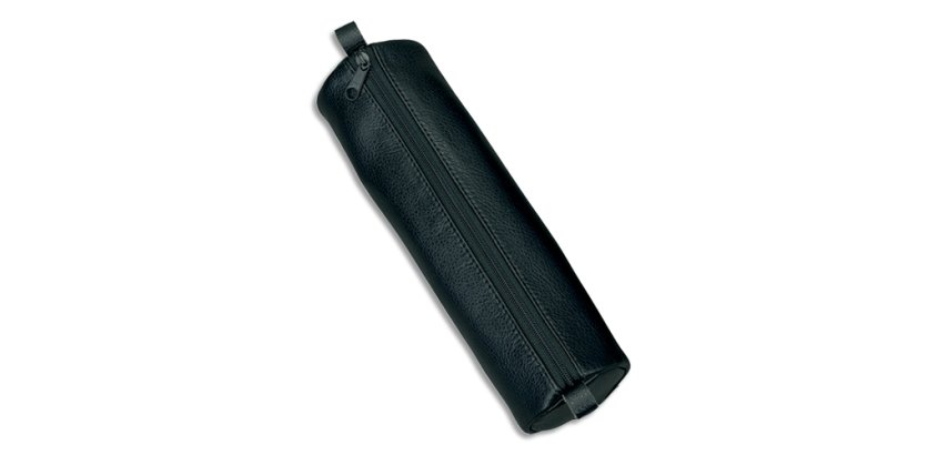 Trousse, en cuir