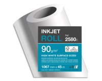 Papier traceur jet d'encre, 1.067 mm x 45 m