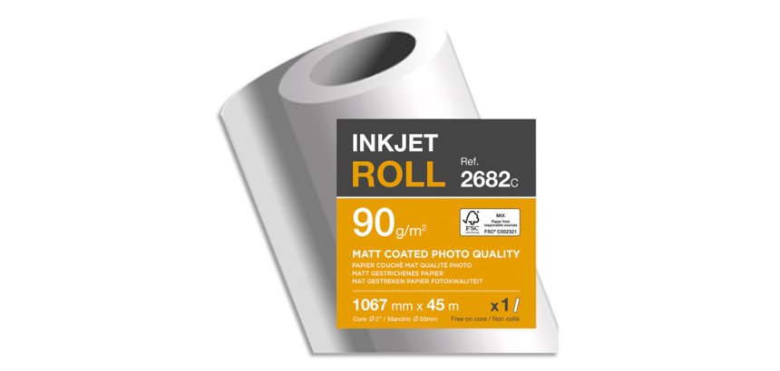 Papier traceur jet d'encre, 1.067 mm x 45 m