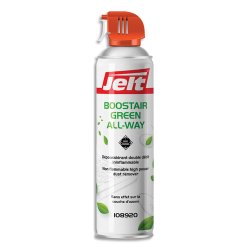 Aérosol dépoussiérant BOOSTAIR GREEN toutes positions gaz 1234ze HFO sans HFC 650ml/300g 108920