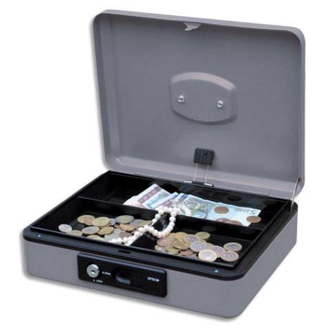 Caisse à monnaie Deluxe, 250 mm