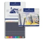 FABER-CASTELL Crayons de couleur GOLDFABER, étui en métal