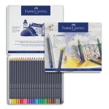 FABER-CASTELL Crayons de couleur GOLDFABER, étui en métal