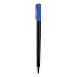 Marqueur permanent. Pointe ogive 1.0. Encre Bleue.